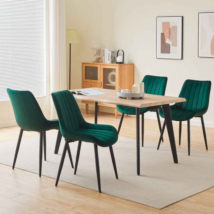 Clair Dining Chairs [Set of 2] [Velvet]