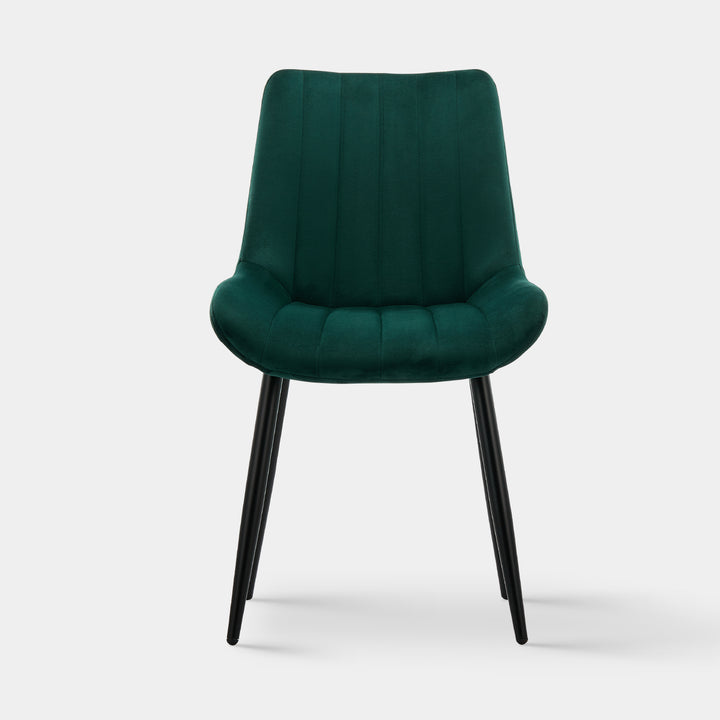 Clair Dining Chairs [Set of 2] [Velvet]