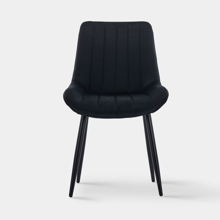 Clair Dining Chairs [Set of 2] [Velvet]