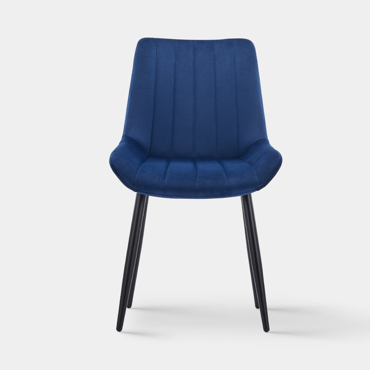 Clair Dining Chairs [Set of 2] [Velvet]