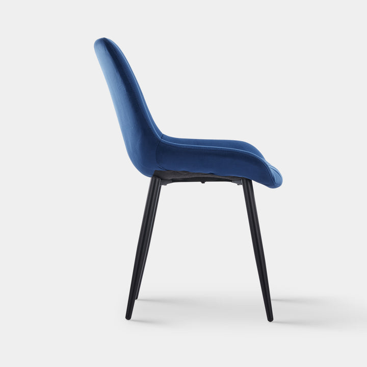 Clair Dining Chairs [Set of 2] [Velvet]