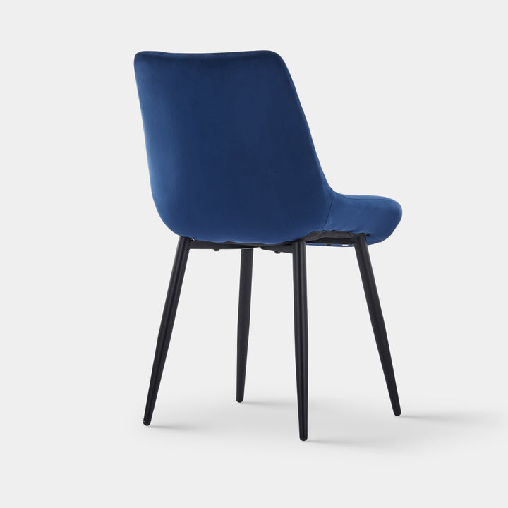 Clair Dining Chairs [Set of 2] [Velvet]