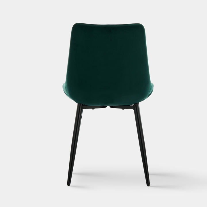 Clair Dining Chairs [Set of 2] [Velvet]