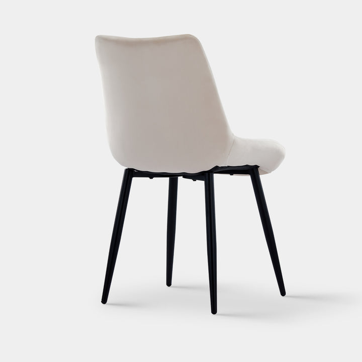 Clair Dining Chairs [Set of 2] [Velvet]