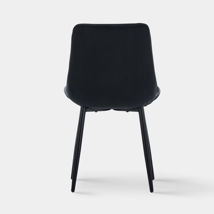 Clair Dining Chairs [Set of 2] [Velvet]