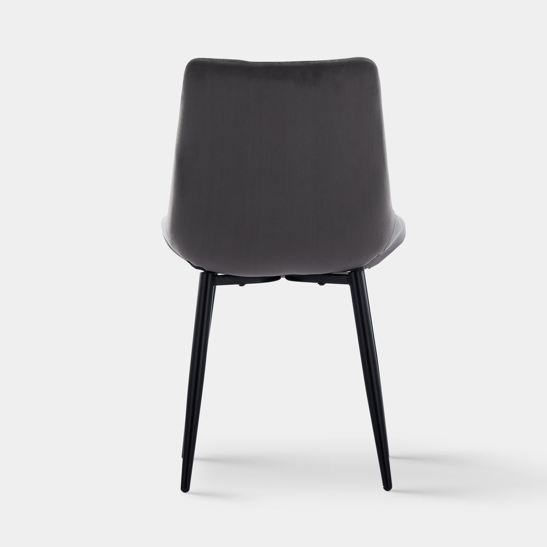 Clair Dining Chairs [Set of 2] [Velvet]