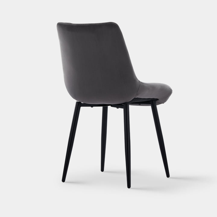 Clair Dining Chairs [Set of 2] [Velvet]