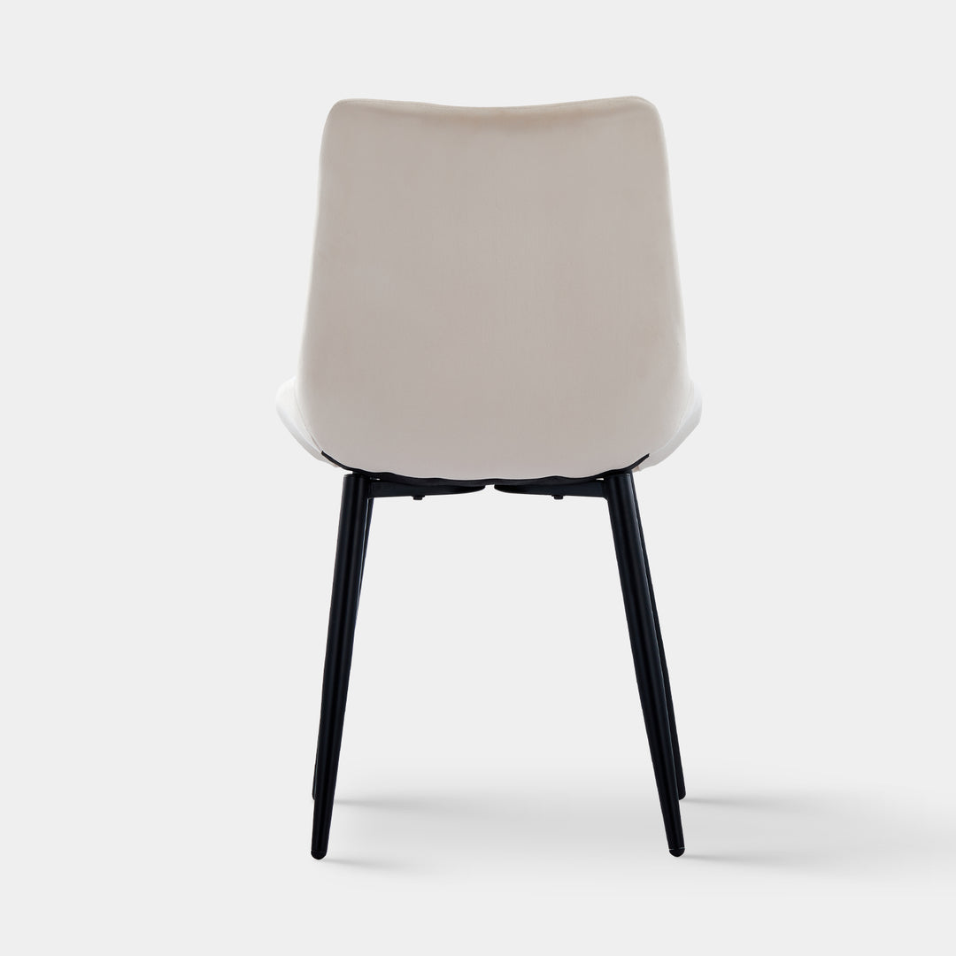 Clair Dining Chairs [Set of 2] [Velvet]