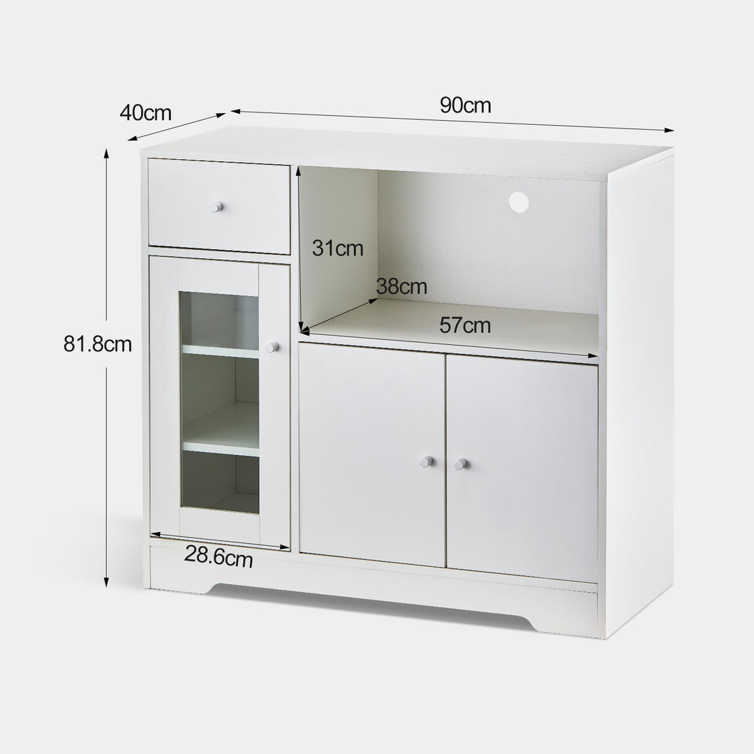 Coridon LED Lights Standard-Bücherregal | Vitrine | Küchenschränke