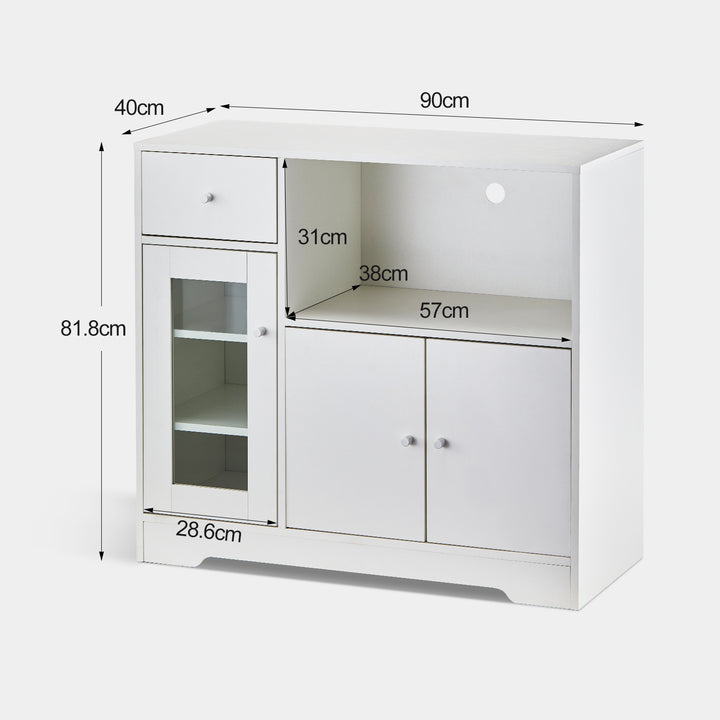 Coridon LED Lights Standard-Bücherregal | Vitrine | Küchenschränke