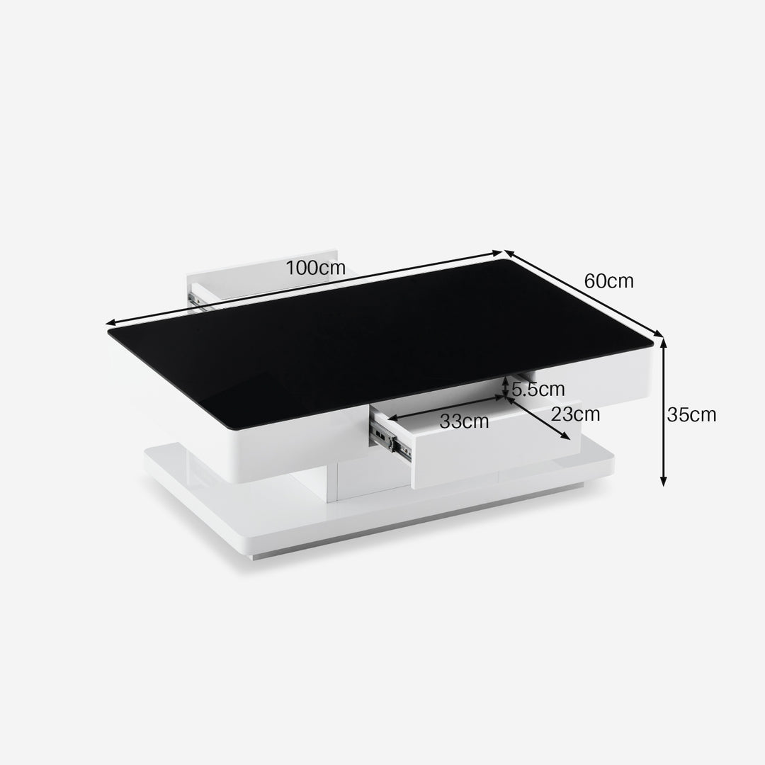 Cydney Coffee Table [Black]