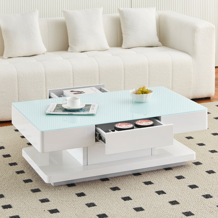 Cydney Coffee Table [White]