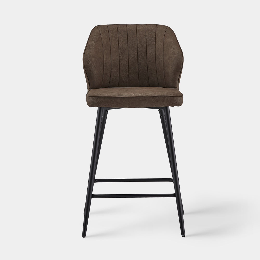 Danforth Bar Stool [Set of 2] [65CM] [PU Leather]