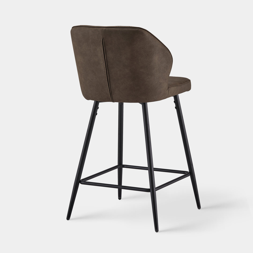 Danforth Bar Stool [Set of 2] [65CM] [PU Leather]