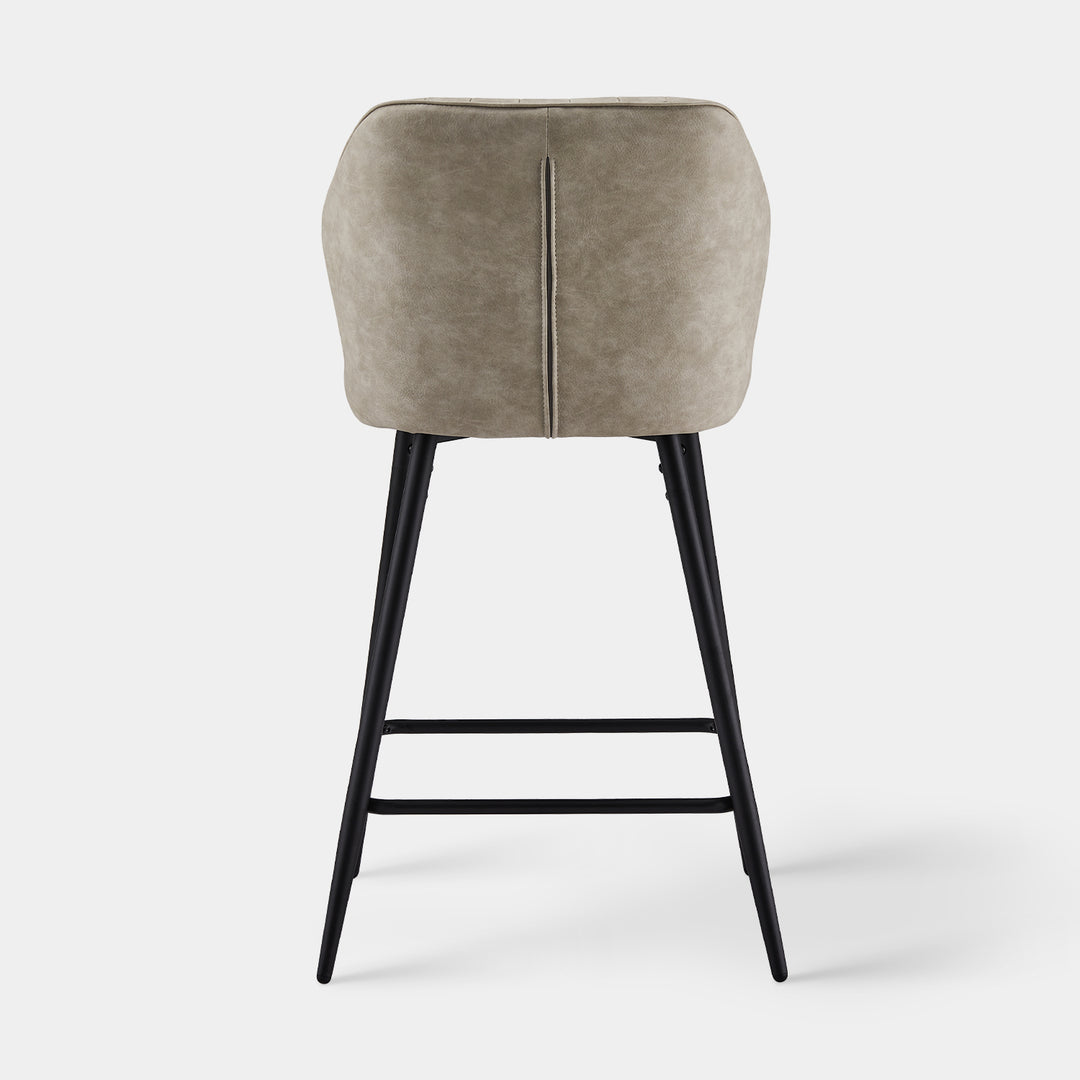 Danforth Bar Stool [Set of 2] [65CM] [PU Leather]