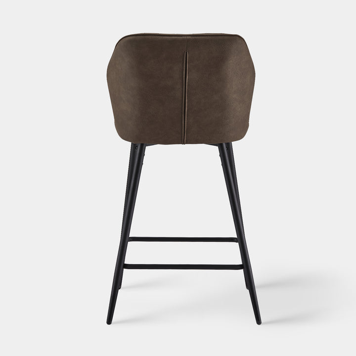 Danforth Bar Stool [Set of 2] [65CM] [PU Leather]