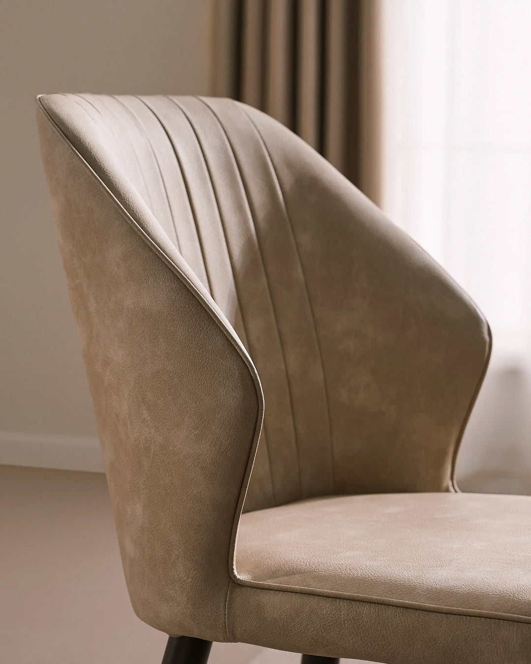 Danforth Faux Leather Dining Chairs [Set of 4]