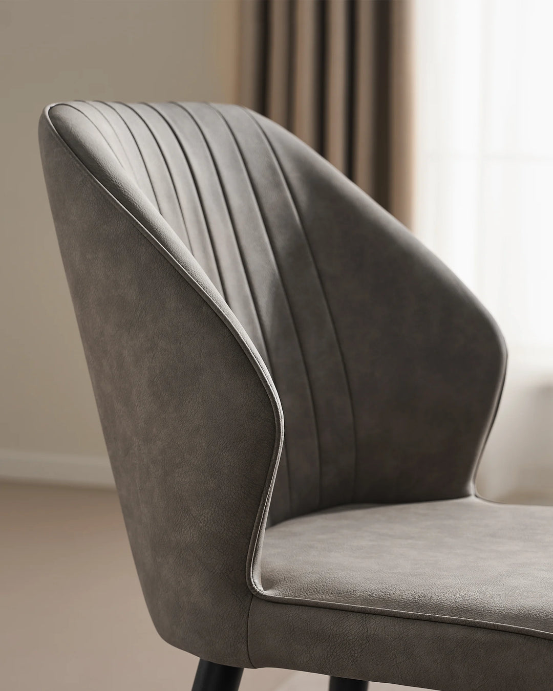 Danforth Faux Leather Dining Chairs [Set of 4]