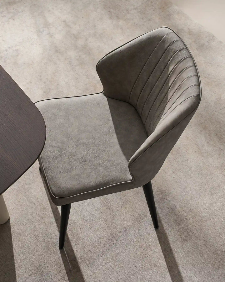 Danforth Faux Leather Dining Chairs [Set of 4]