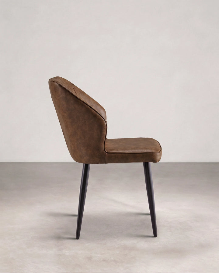 Danforth Faux Leather Dining Chairs