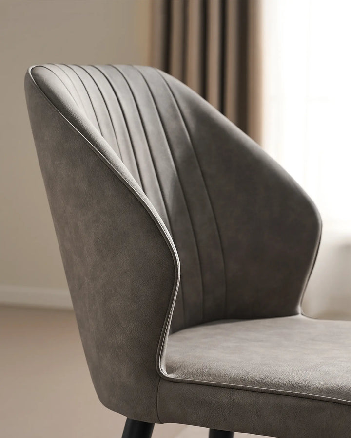 Danforth Faux Leather Dining Chairs