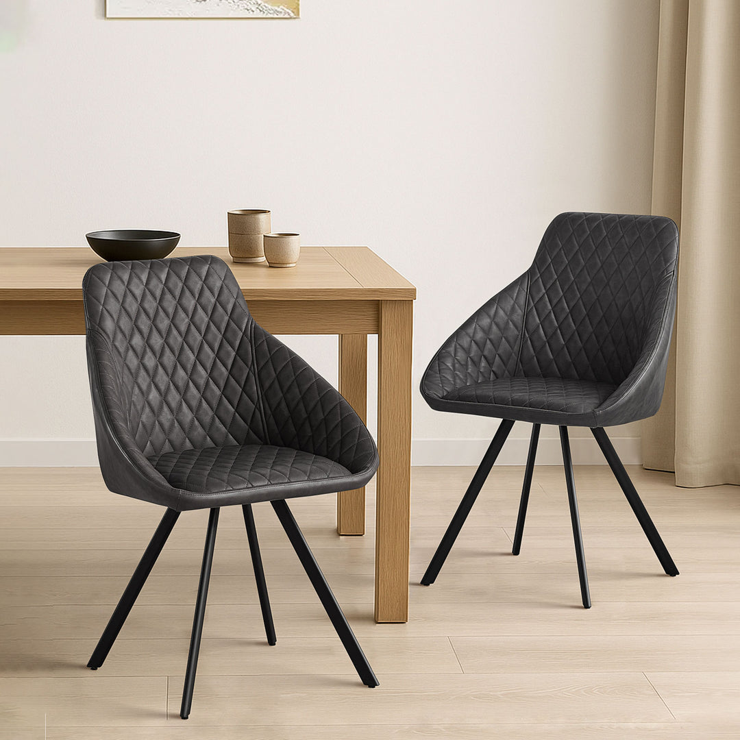 Deluna PU Leather Dining Chair