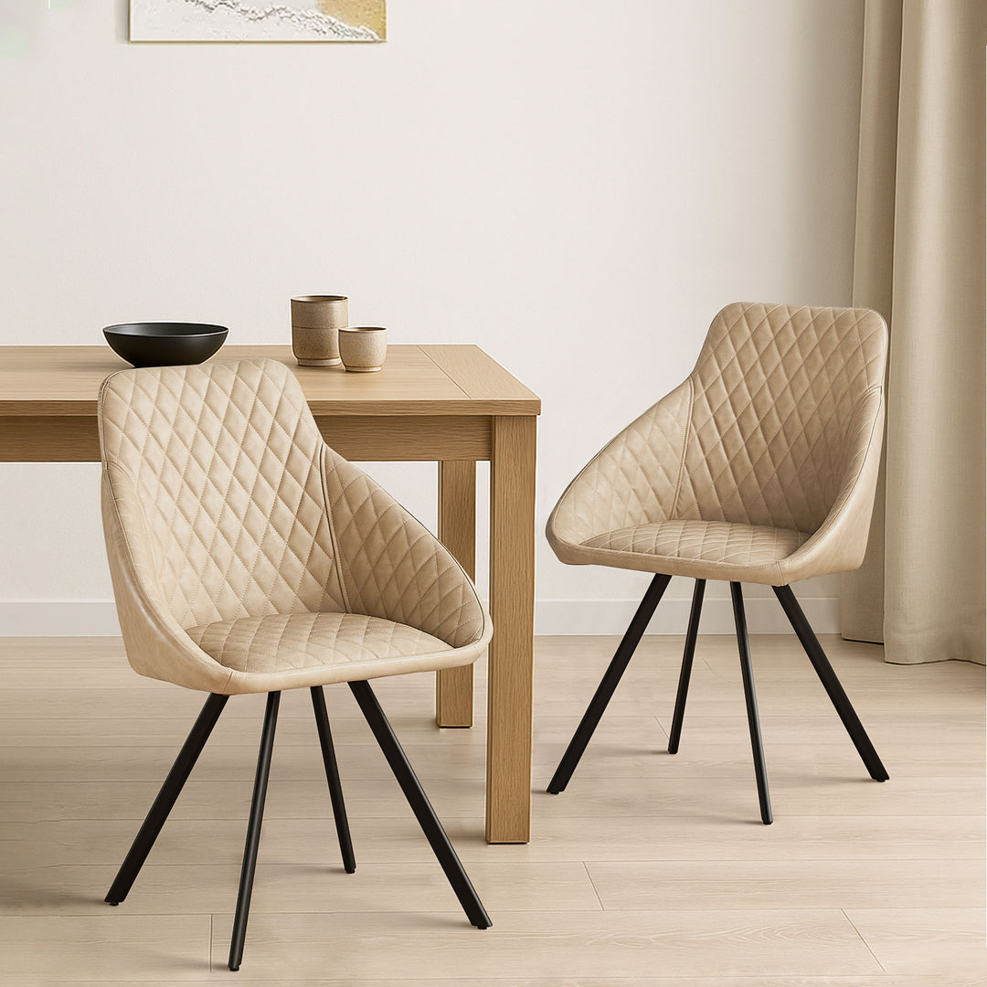 Deluna PU Leather Dining Chair