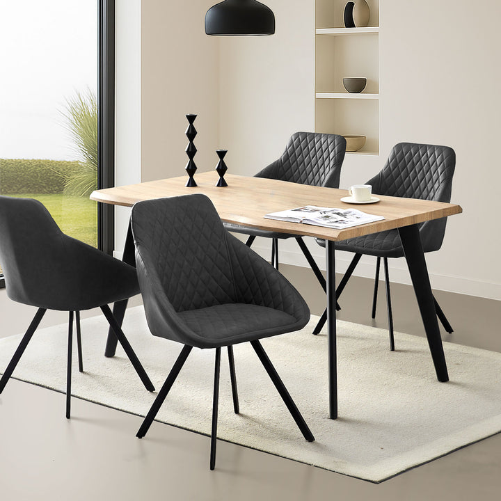 Deluna PU Leather Dining Chair
