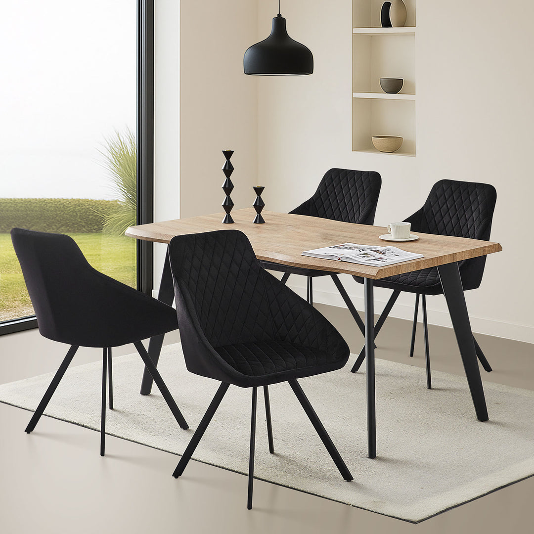 Deluna Velvet Dining Chair