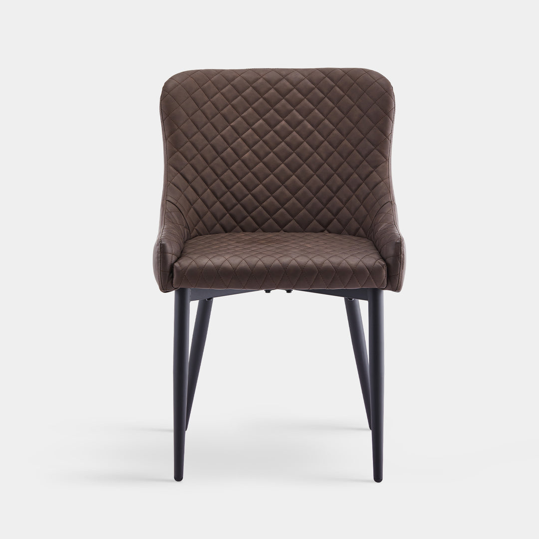 Dundas Dining Chairs[Set of 2] [PU Leather]