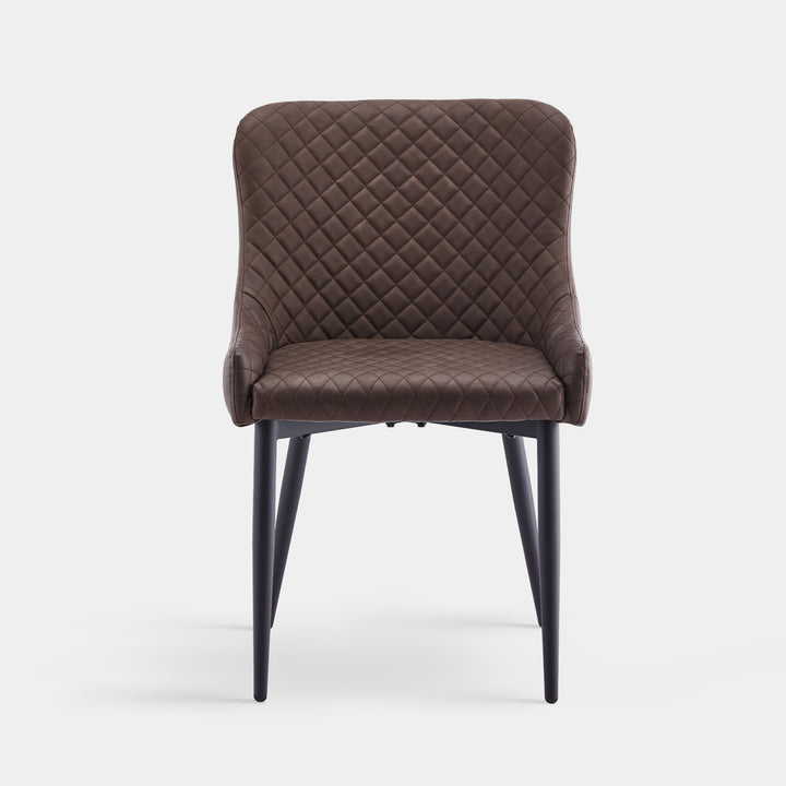 Dundas Dining Chairs[Set of 2] [PU Leather]