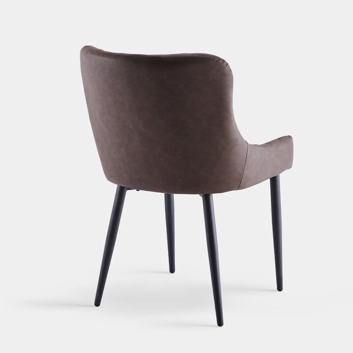 Dundas Dining Chairs[Set of 2] [PU Leather]