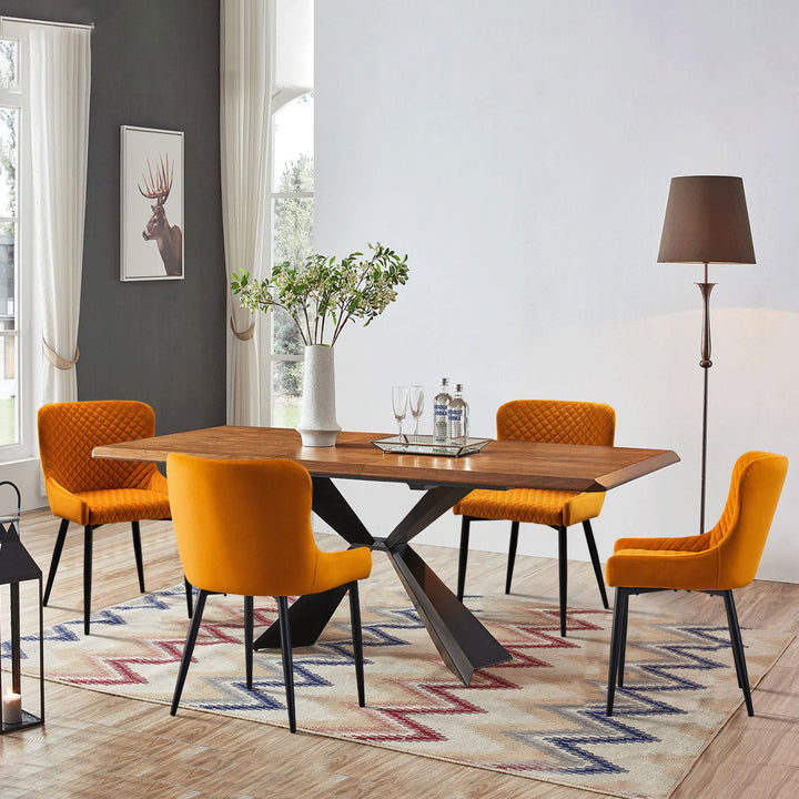Dundas Dining Chairs [Set of 2] [Velvet]