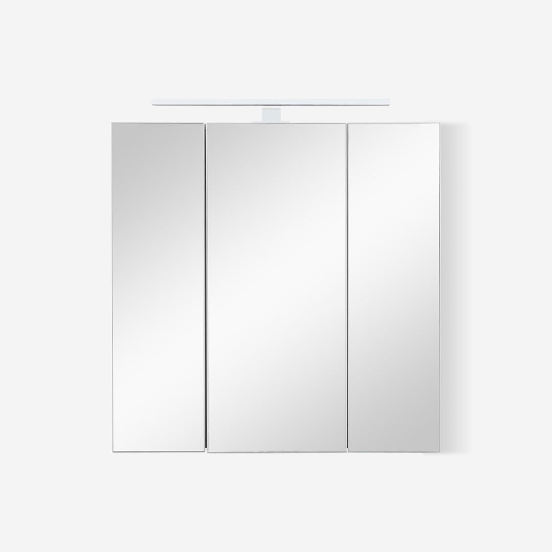 Eipper Bathroom Mirror Cabinet [with Headlight] [3 Doors]