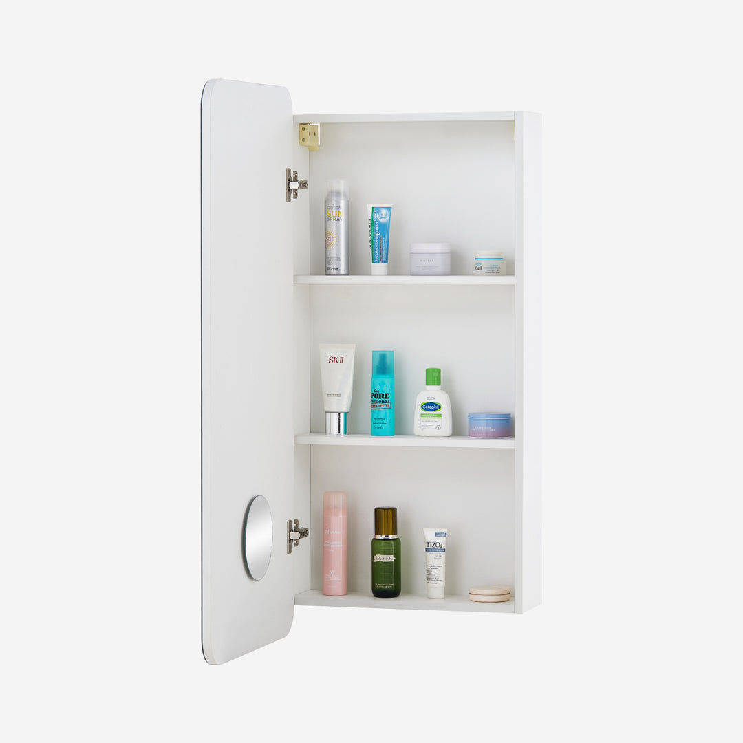 Etna Bathroom Mirror Cabinet [Frameless] [Single Door]