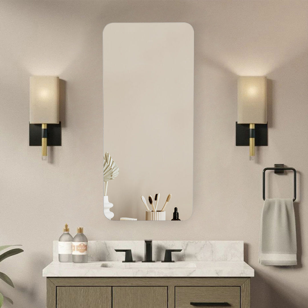 Etna Bathroom Mirror Cabinet [Frameless] [Single Door]