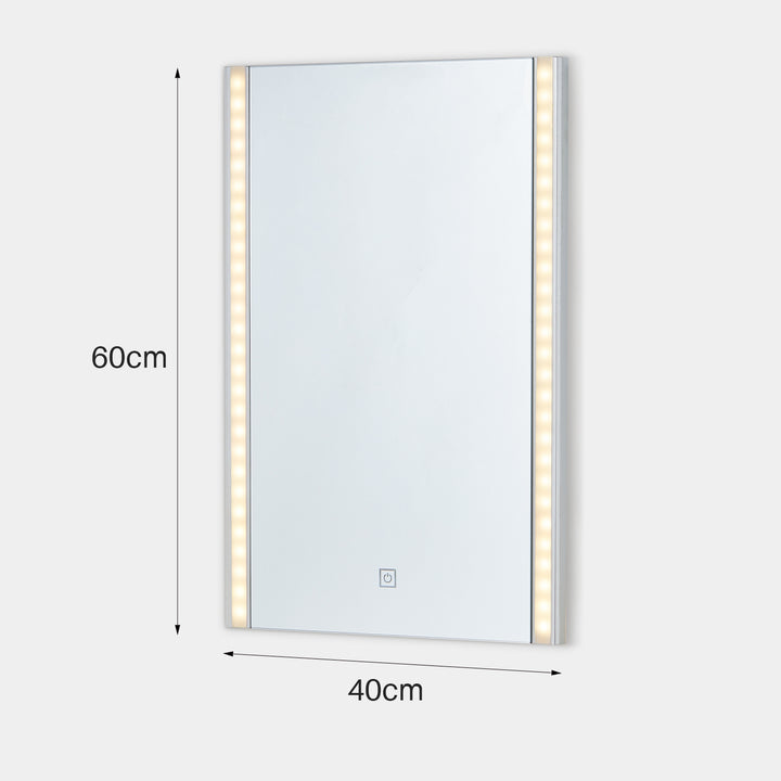 Faye Streamline Frameless Bathroom Mirror [Led Light]