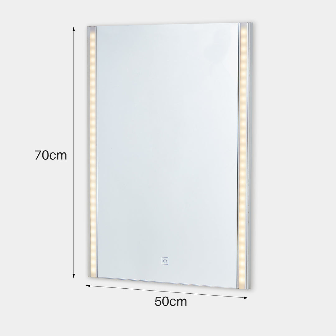 Faye Streamline Frameless Bathroom Mirror [Led Light]