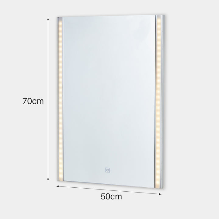 Faye Streamline Frameless Bathroom Mirror [Led Light]