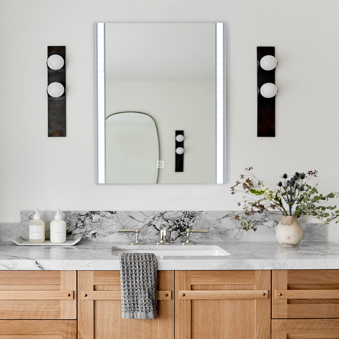 Faye Streamline Frameless Bathroom Mirror [Led Light]