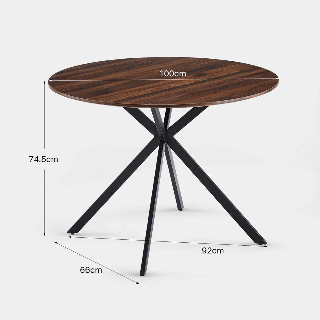 Gaia Round Dining Table [MDF][For 4-6]