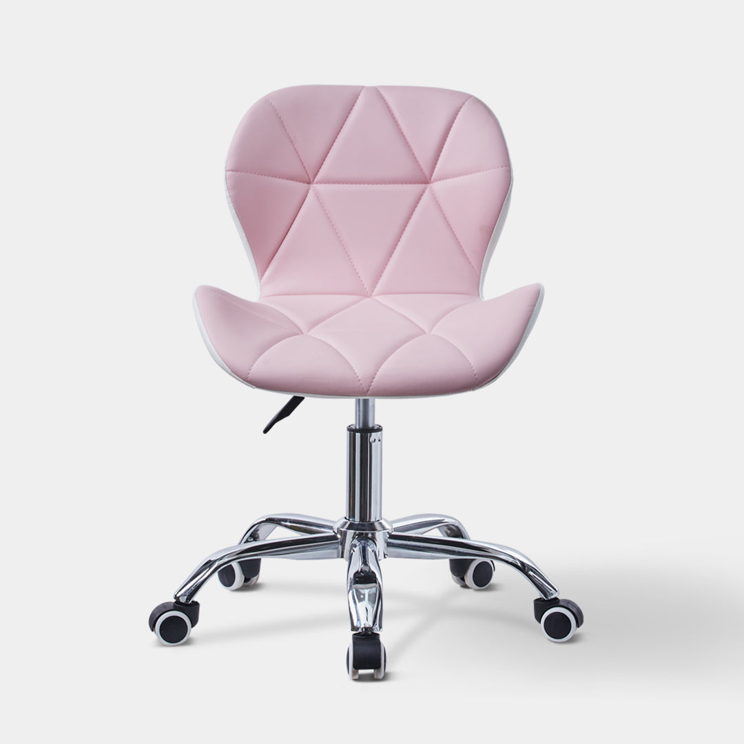 Giulia Office Chair [Pink/White]
