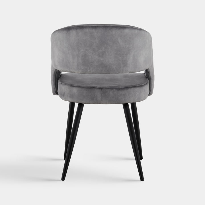 Hammis Dining Chairs [Set of 2]  [Distressed Velvet]