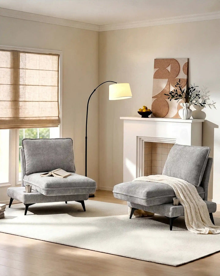 Hudson Grey Modular Sofa