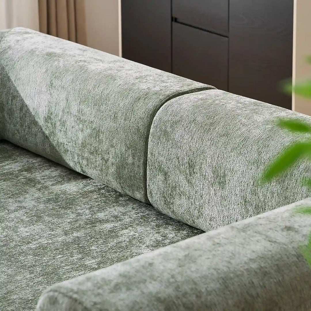 Backrest view of the Hugo Convertible Sofa Bed.