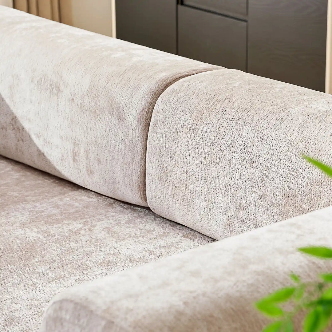 Backrest view of the Hugo Convertible Sofa Bed.