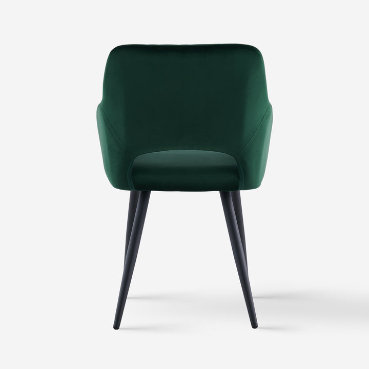 Kieran Dining Chairs [Set of 2] [Velvet]