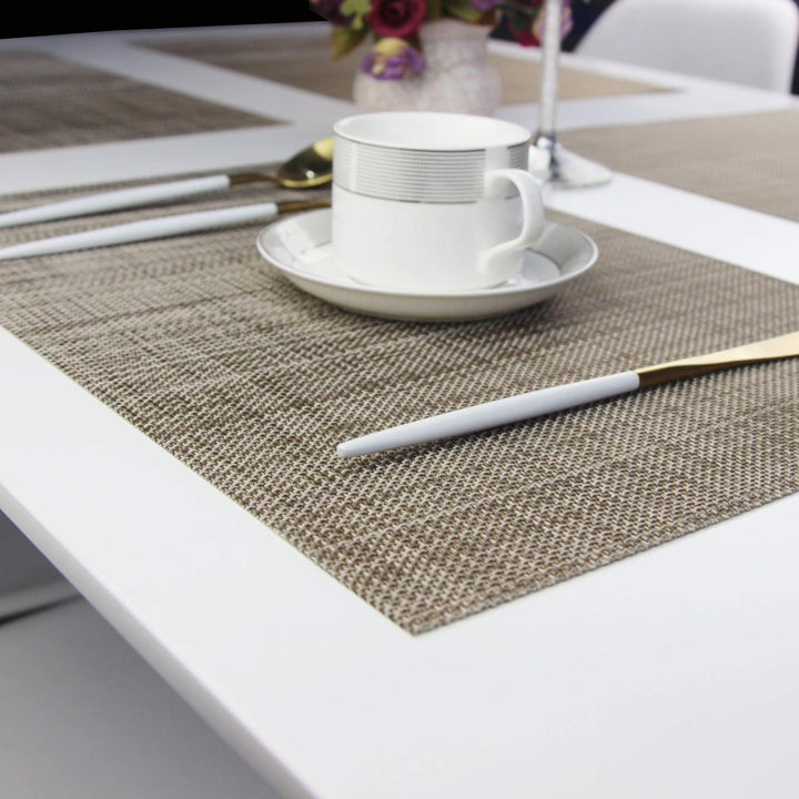 PVC Dining Table Placemat [Set of 6]