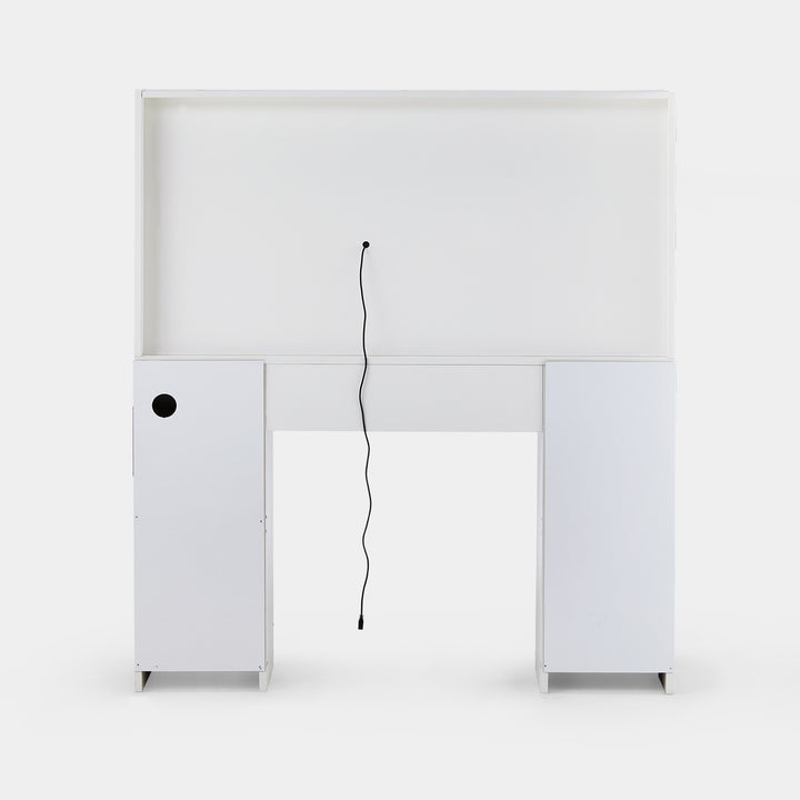 Manor Hollywood White Dressing Table [Charging Station]