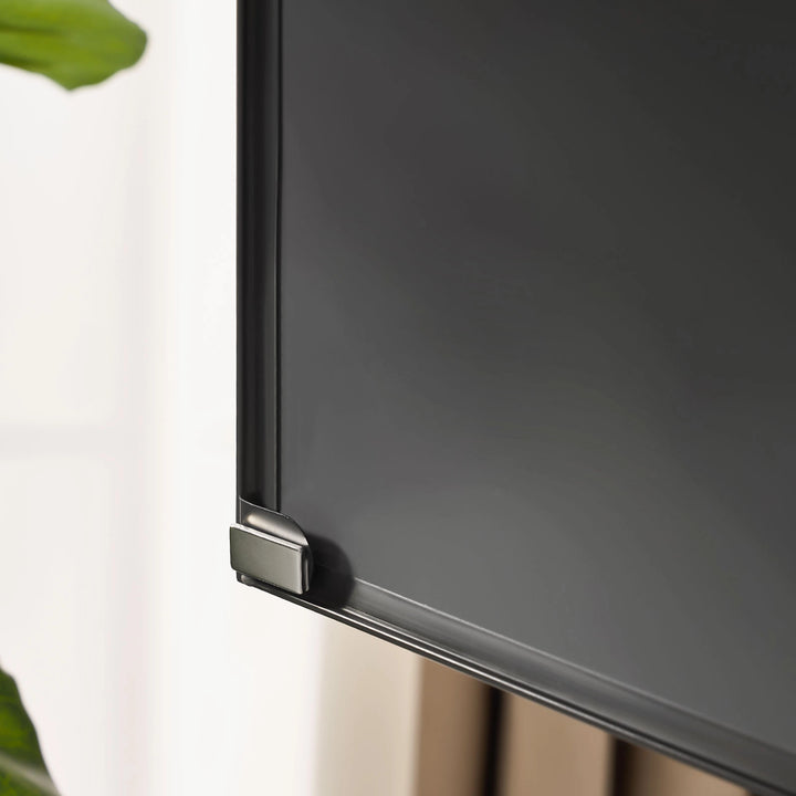 Margot Window Mirror cabinet doors secured with magnets at the inner corners